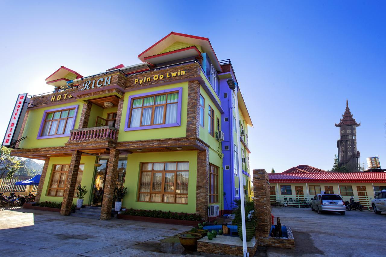 Hotel Rich Pyin Oo Lwin Exterior foto